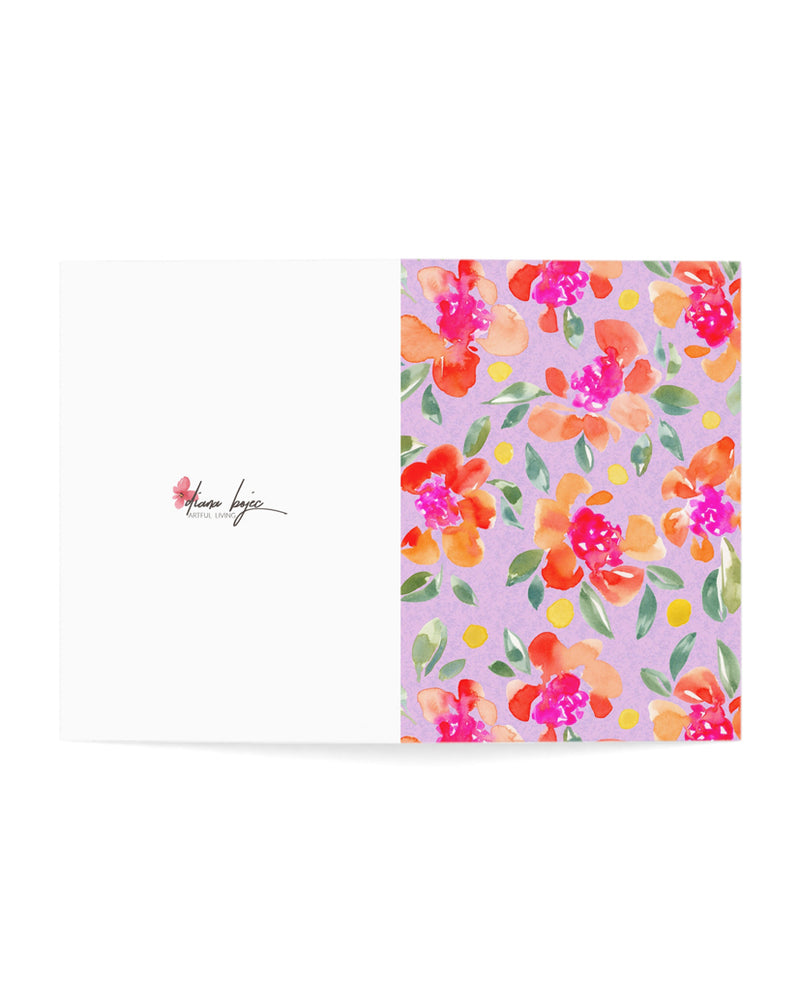 Blank Greeting Card | Charlie's Smile