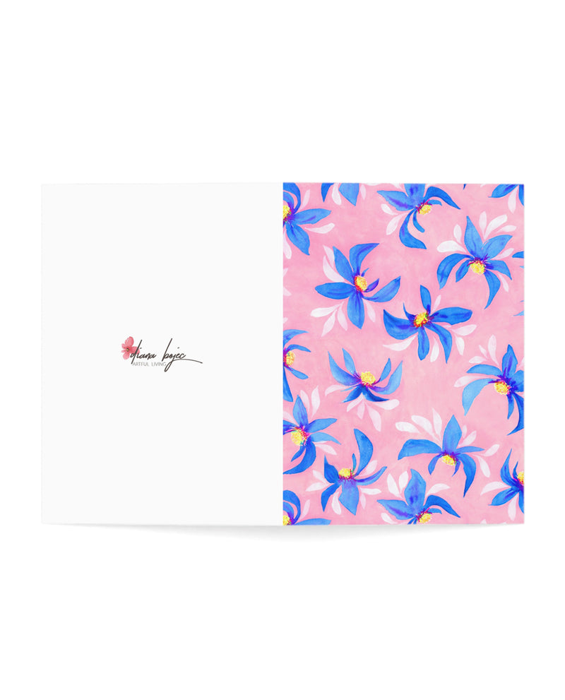 Blank Greeting Cards | Orchid Bloom