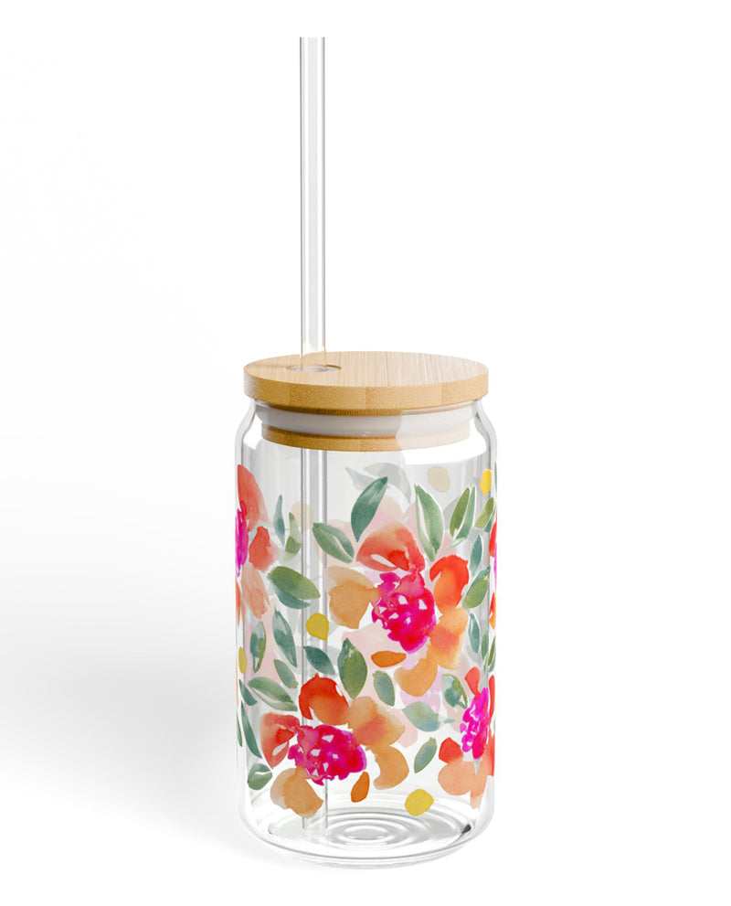 Sipper Glass, 16oz | Charlie's Smile