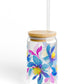 Sipper Glass 16oz | Orchid Bloom