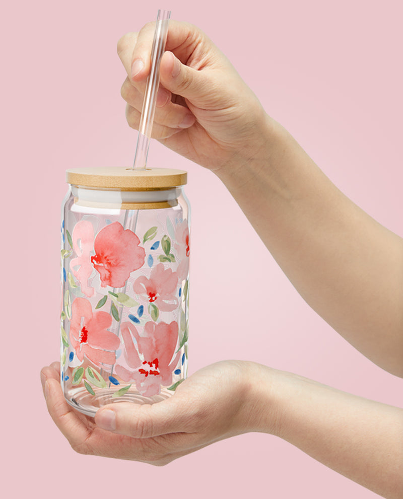 Sipper Glass 16oz | Sweet Liv